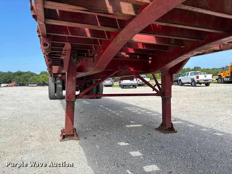 image for item FC1931 1974 Trailmobile flatbed trailer