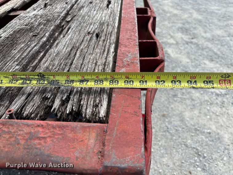 image for item FC1931 1974 Trailmobile flatbed trailer