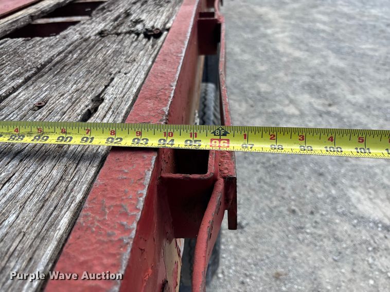 image for item FC1931 1974 Trailmobile flatbed trailer