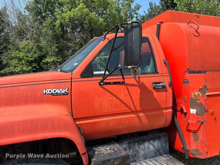image for item FC1967 1993 Chevrolet C7 Kodiak fuel truck