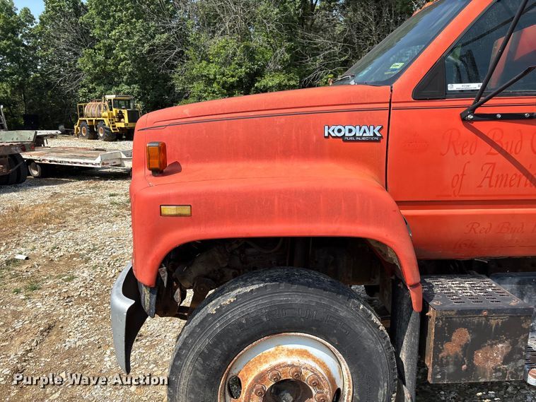 image for item FC1967 1993 Chevrolet C7 Kodiak fuel truck