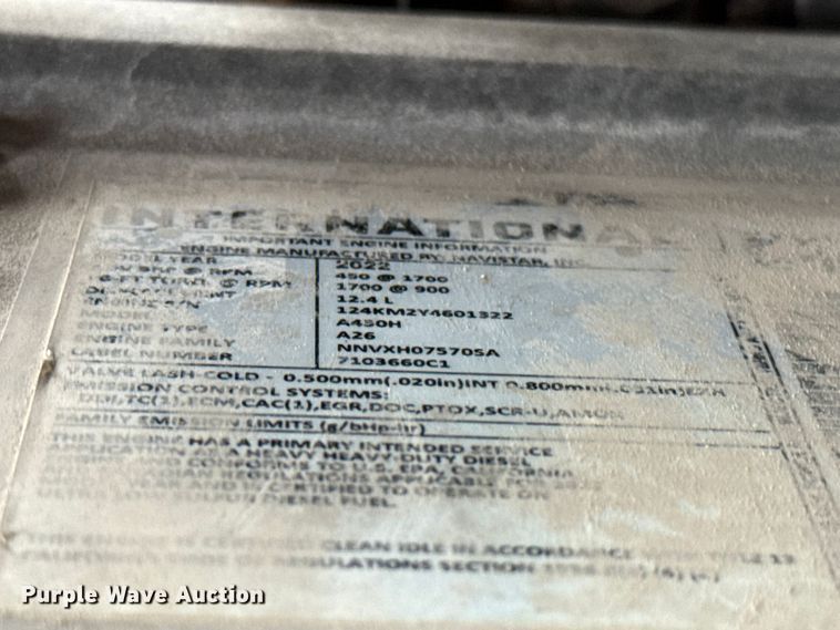 image for item FC4047 2023 International LT625 semi truck
