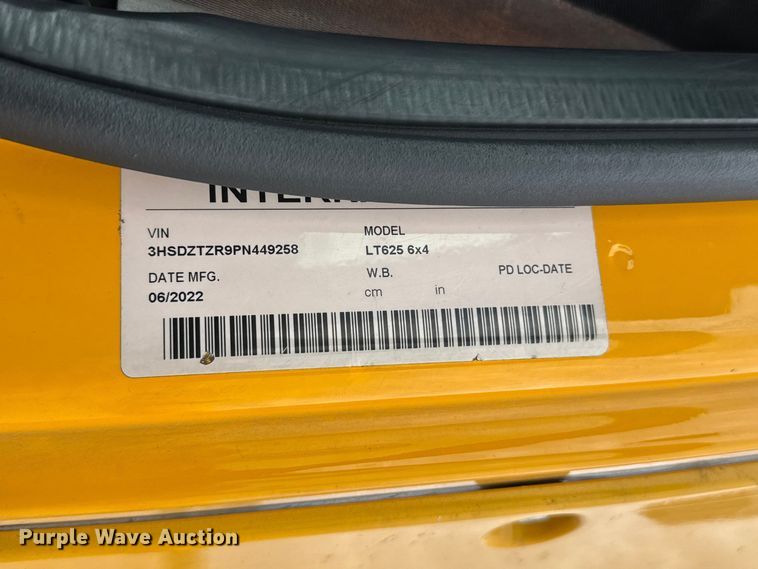 image for item FC4047 2023 International LT625 semi truck