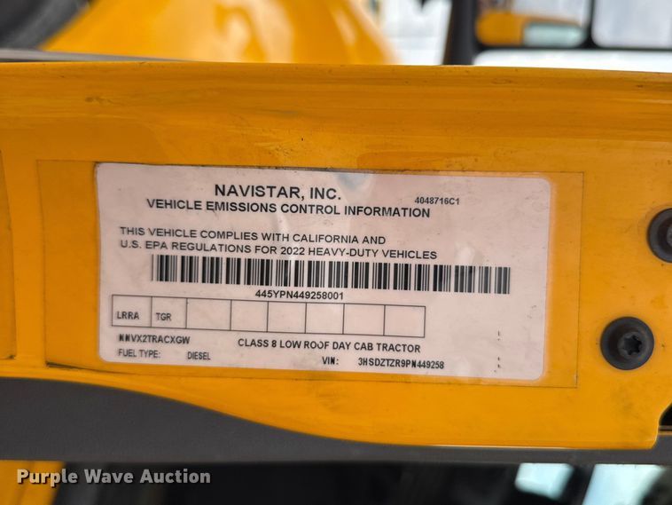 image for item FC4047 2023 International LT625 semi truck