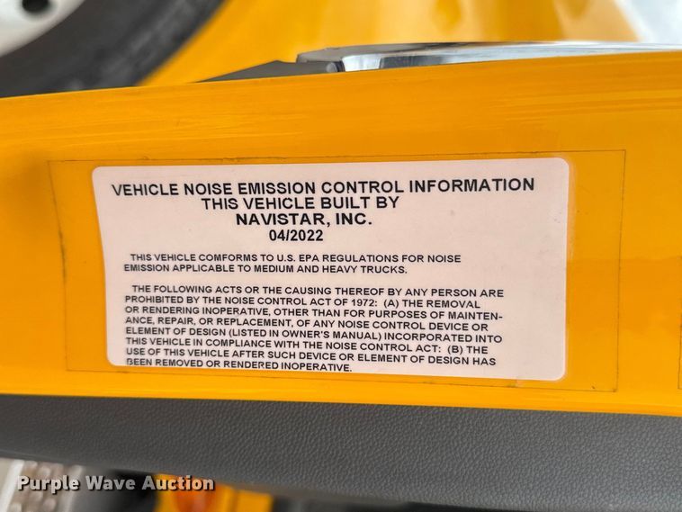 image for item FC4048 2023 International LT625 semi truck