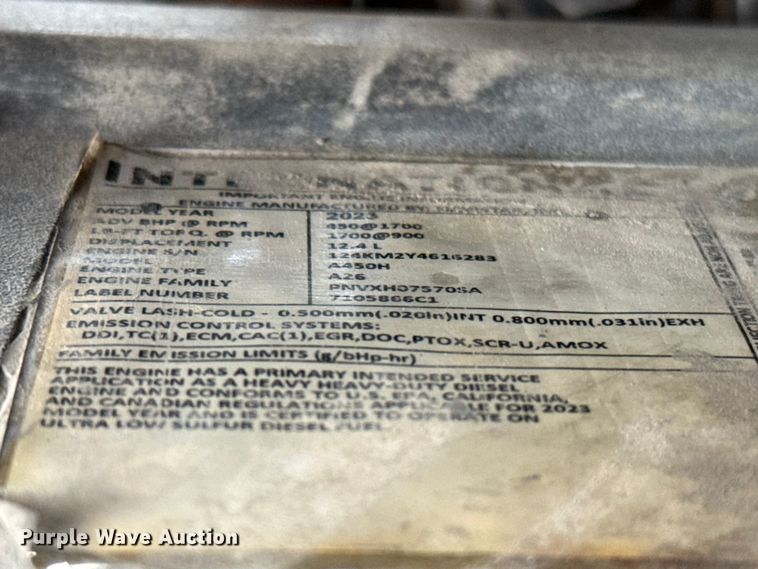 image for item FC4049 2024 International LT625 semi truck