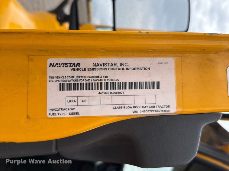 image for item FC4049 2024 International LT625 semi truck