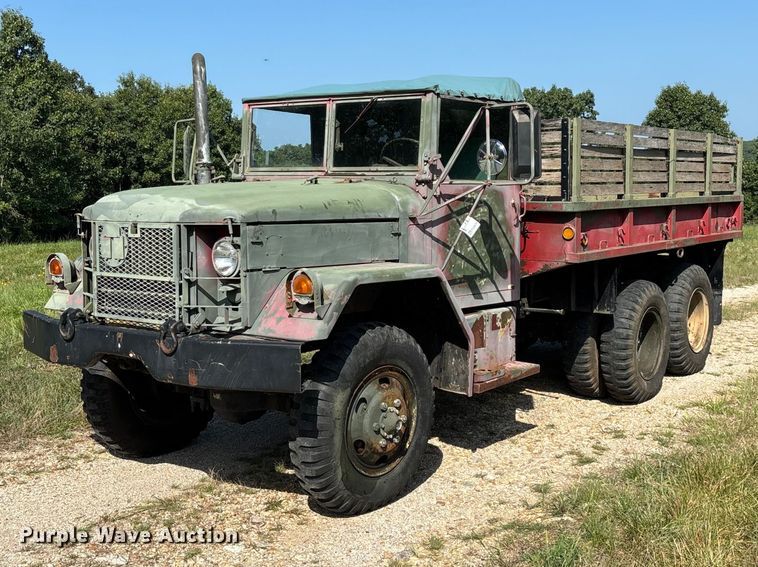 1972 AM General M44 flatbed truck
