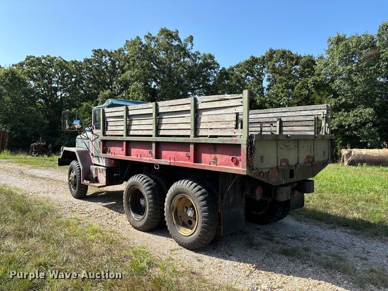 image for item FG0539 1972 AM General M44 flatbed truck