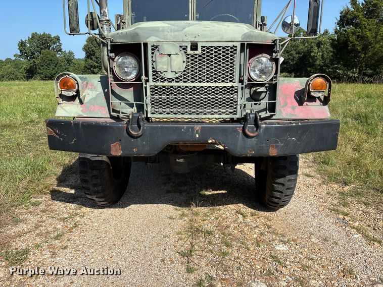 image for item FG0539 1972 AM General M44 flatbed truck