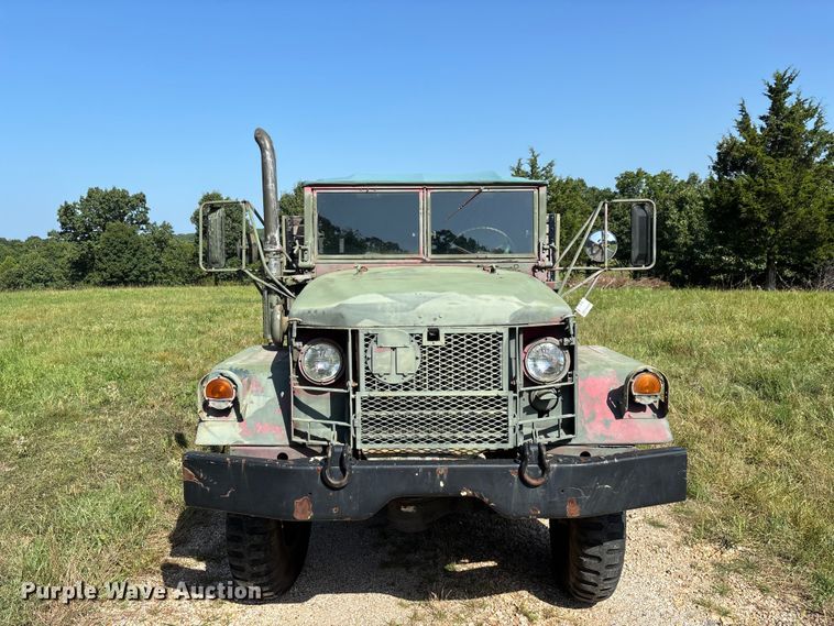 image for item FG0539 1972 AM General M44 flatbed truck