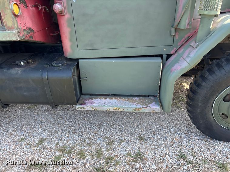 image for item FG0539 1972 AM General M44 flatbed truck