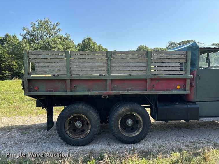 image for item FG0539 1972 AM General M44 flatbed truck