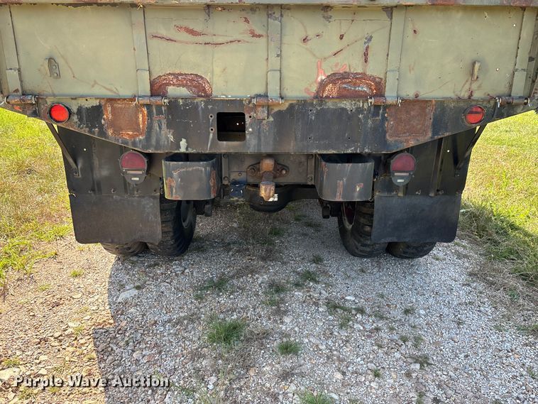 image for item FG0539 1972 AM General M44 flatbed truck