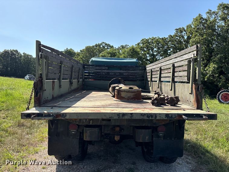 image for item FG0539 1972 AM General M44 flatbed truck