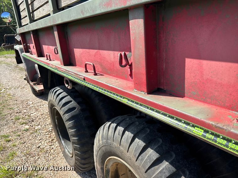 image for item FG0539 1972 AM General M44 flatbed truck