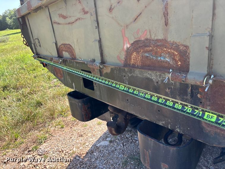image for item FG0539 1972 AM General M44 flatbed truck