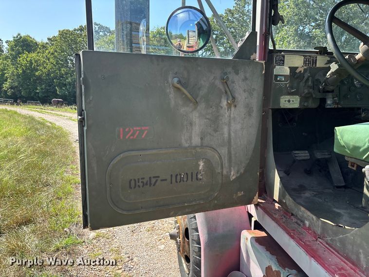 image for item FG0539 1972 AM General M44 flatbed truck