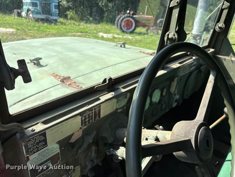 image for item FG0539 1972 AM General M44 flatbed truck