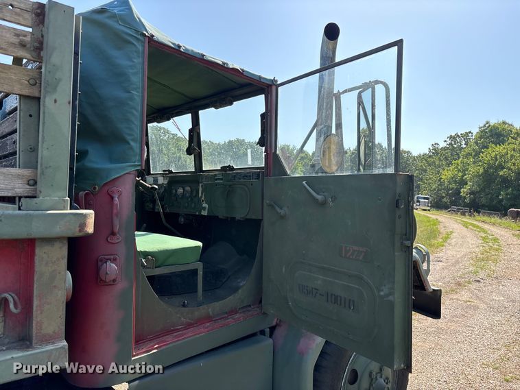 image for item FG0539 1972 AM General M44 flatbed truck