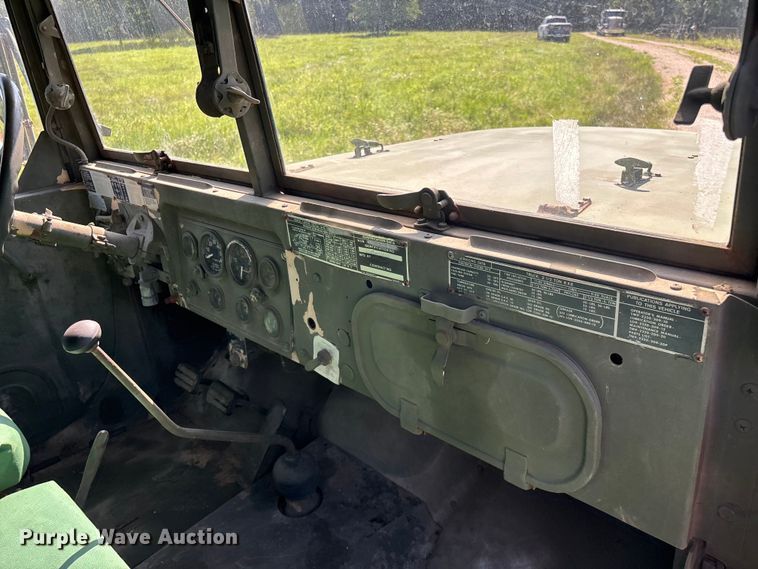 image for item FG0539 1972 AM General M44 flatbed truck