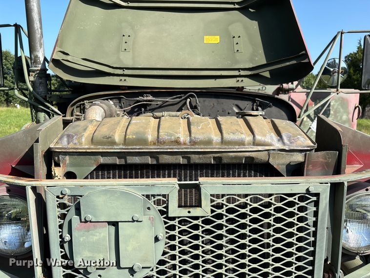 image for item FG0539 1972 AM General M44 flatbed truck