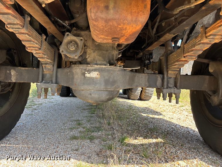 image for item FG0539 1972 AM General M44 flatbed truck