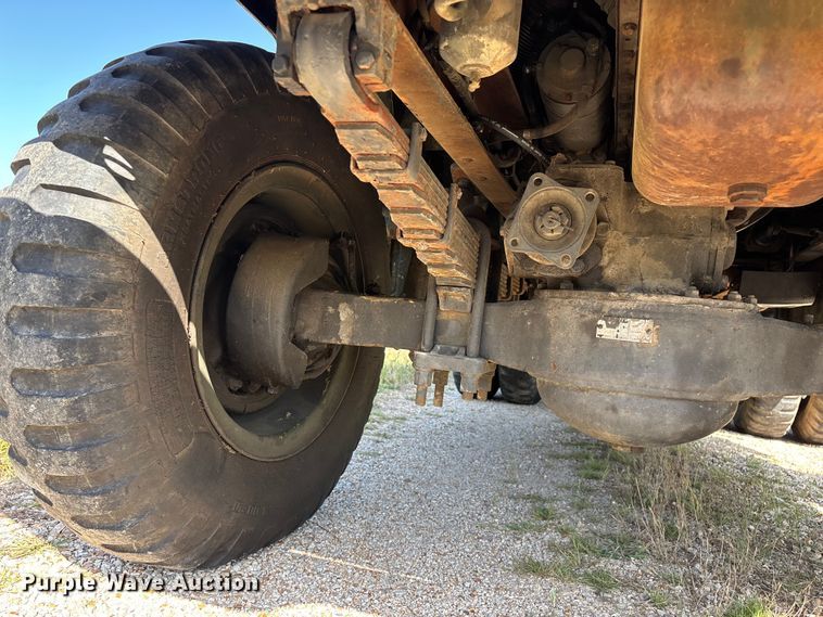 image for item FG0539 1972 AM General M44 flatbed truck