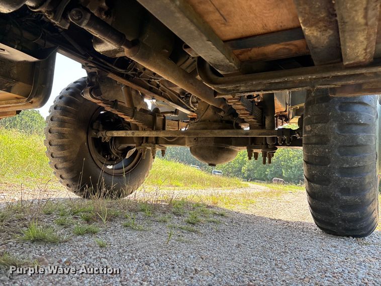 image for item FG0539 1972 AM General M44 flatbed truck