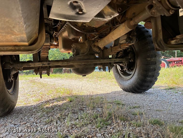 image for item FG0539 1972 AM General M44 flatbed truck