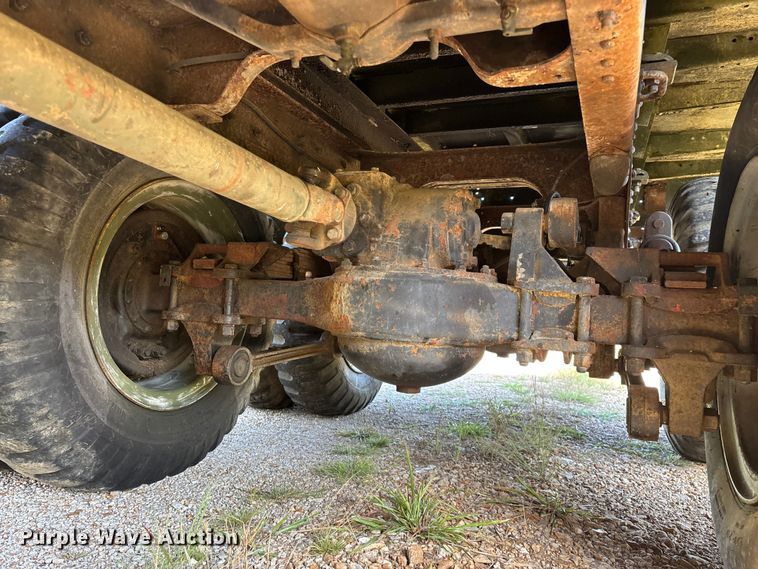 image for item FG0539 1972 AM General M44 flatbed truck