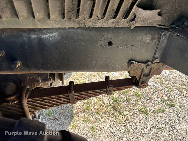 image for item FG0539 1972 AM General M44 flatbed truck