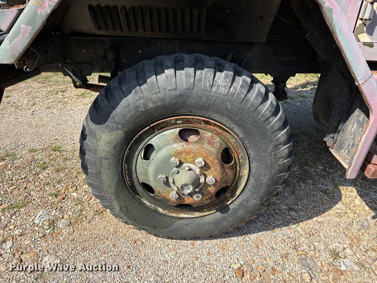 image for item FG0539 1972 AM General M44 flatbed truck