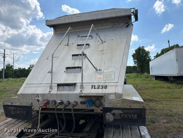 image for item FI0288 2013 Travis 2013 39.2FT TRAVIS S/102 bottom dump trailer