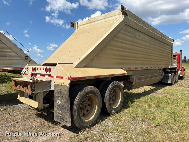 image for item FI0289 2013 Travis 2013 39.2FT TRAVIS S/102 bottom dump trailer