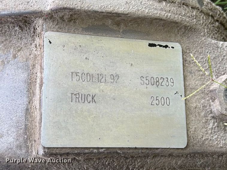 image for item FI0302 Gardner Denver T5CDL12L92 truck mounted blower