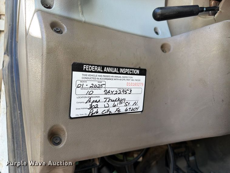 image for item FK3187 2007 Sterling L8500 dump truck