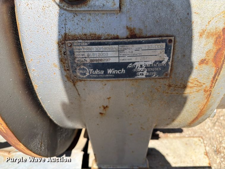 image for item FK3196 Tulsa RM130PHRX0AZ winch