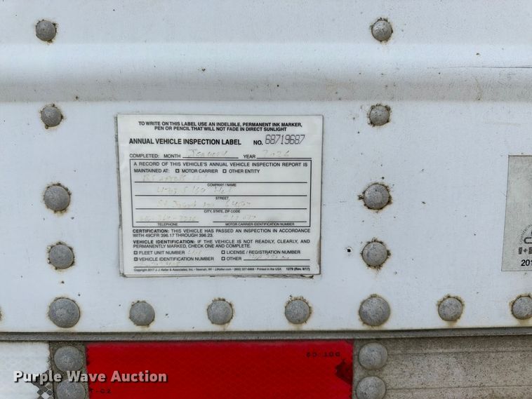 image for item FK3222 2010 Great Dane SUP-1114-11053 refrigerated van trailer