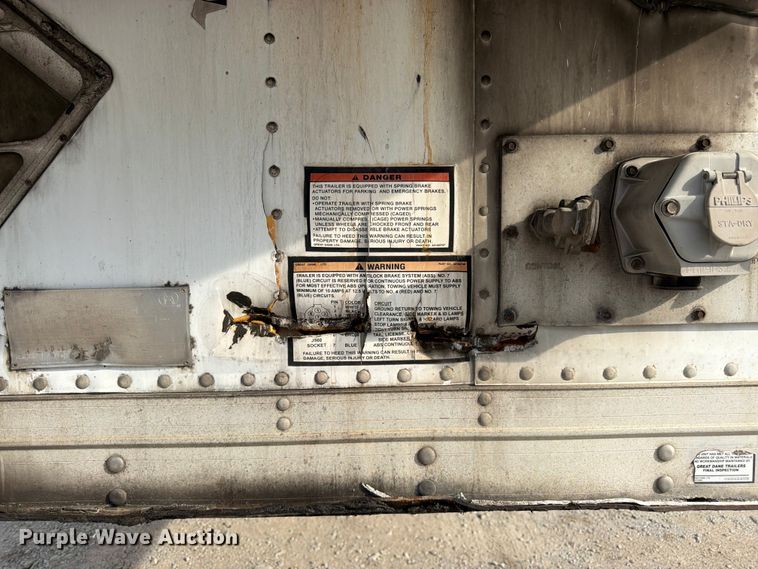 image for item FK3222 2010 Great Dane SUP-1114-11053 refrigerated van trailer