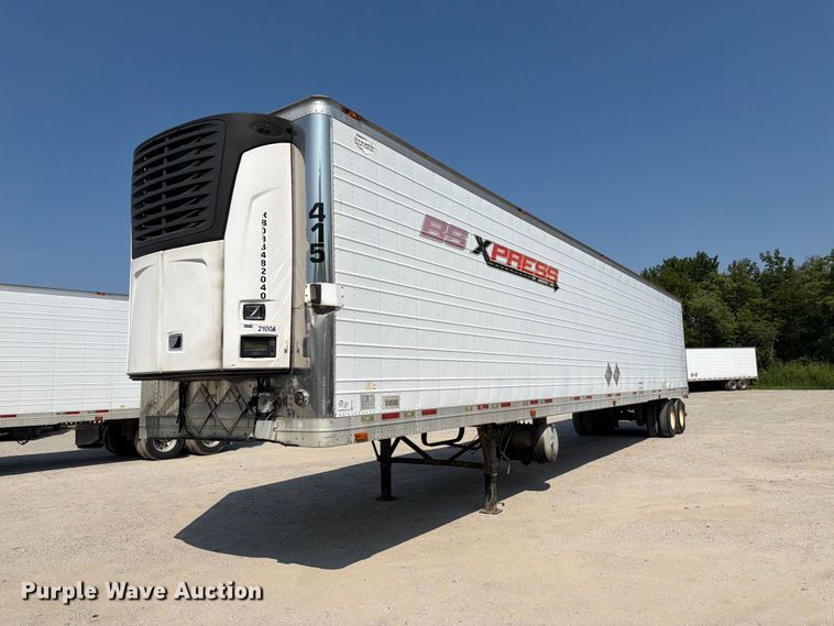 2009 Wabash refrigerated van trailer
