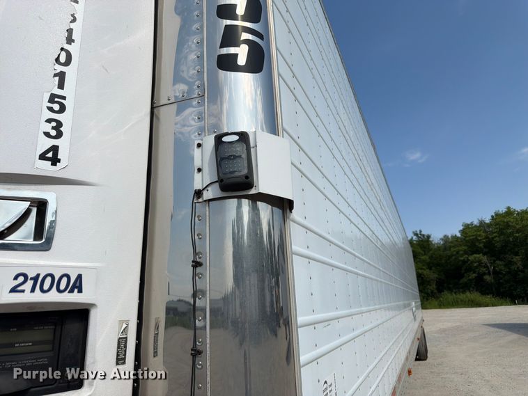 image for item FK3226 2012 Wabash refrigerated van trailer
