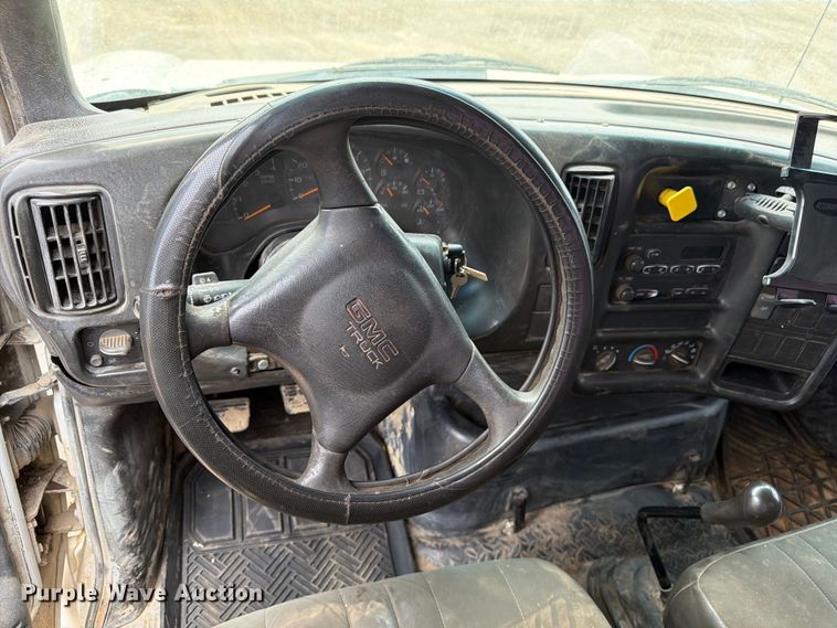 image for item FM7576 2005 GMC C7500 roll-off container truck