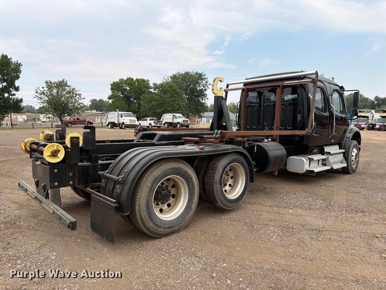 image for item FM7577 2011 Freightliner Business Class M2 Crew Cab hook lift truck