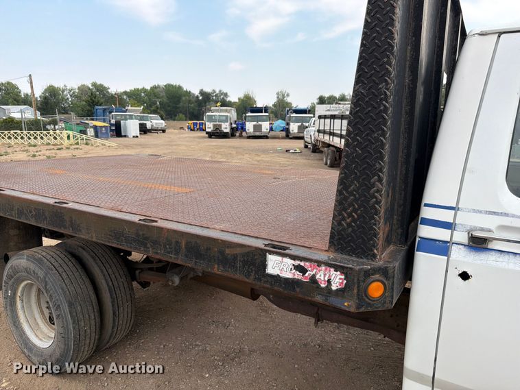image for item FM7578 1996 Ford F450 Super Duty dump flatbed truck