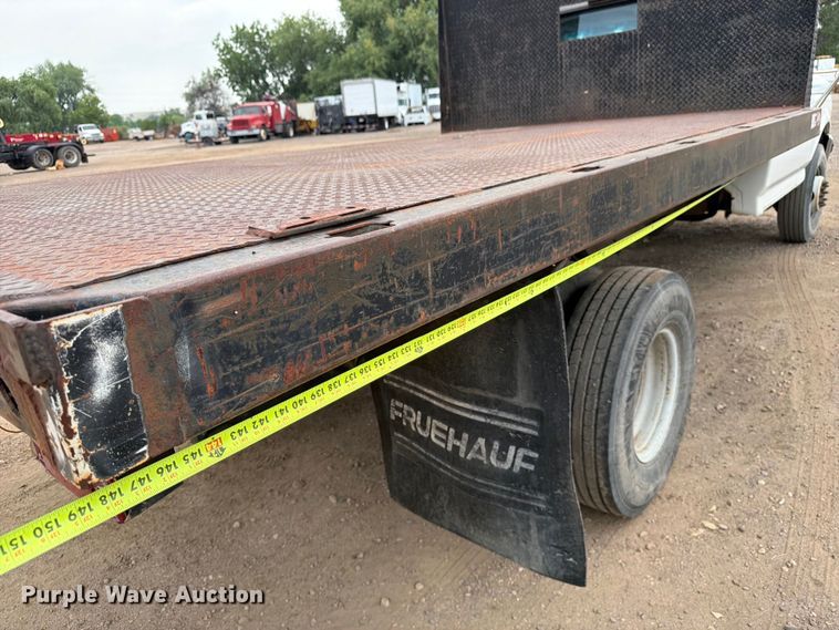 image for item FM7578 1996 Ford F450 Super Duty dump flatbed truck