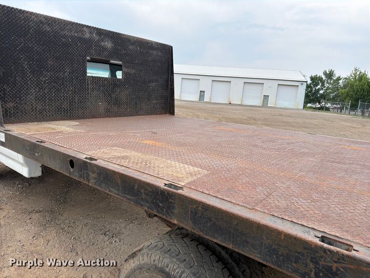 image for item FM7578 1996 Ford F450 Super Duty dump flatbed truck