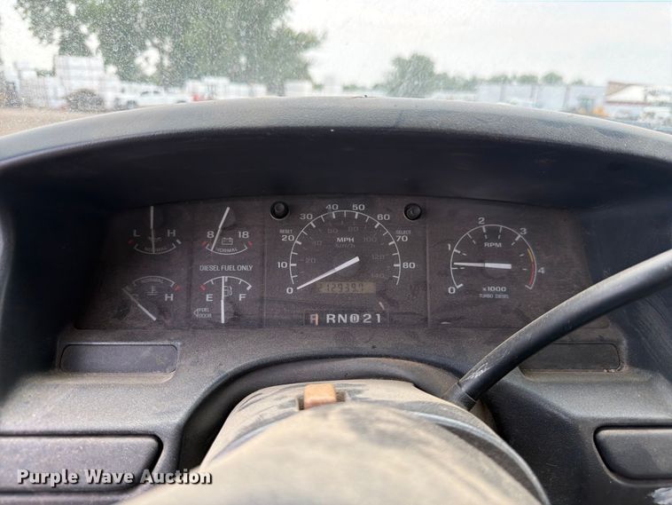 image for item FM7578 1996 Ford F450 Super Duty dump flatbed truck