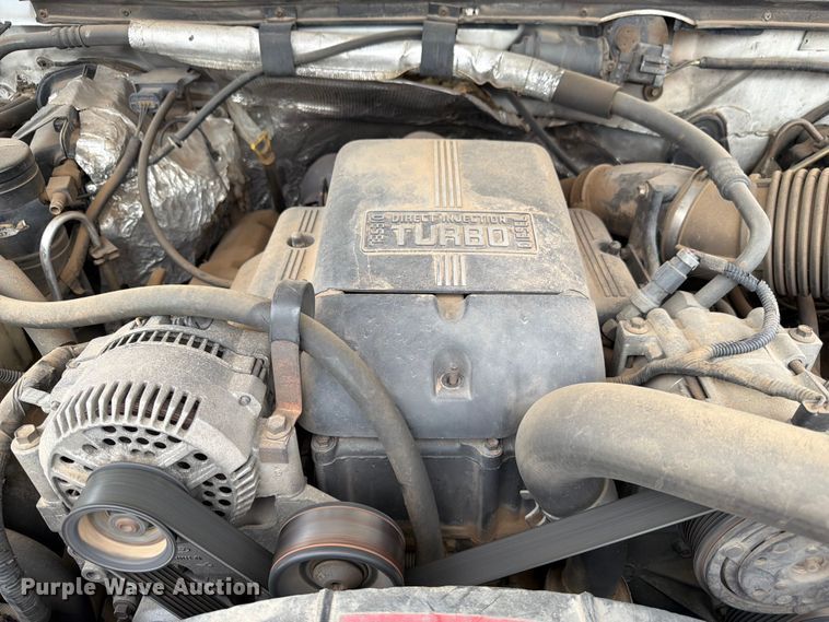 image for item FM7578 1996 Ford F450 Super Duty dump flatbed truck