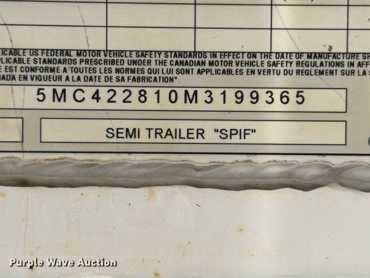 image for item FN2013 2021 Manac Trailers Usa end dump trailer